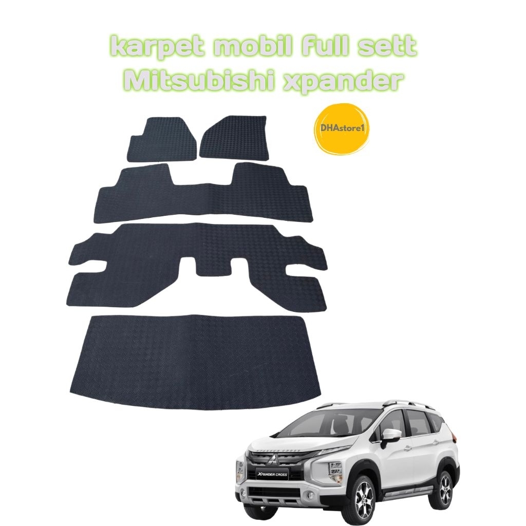 Karpet matras alas kaki full sett mobil misubitsi xpander full sett gen 2019/2020/2021/2023 mobil mi