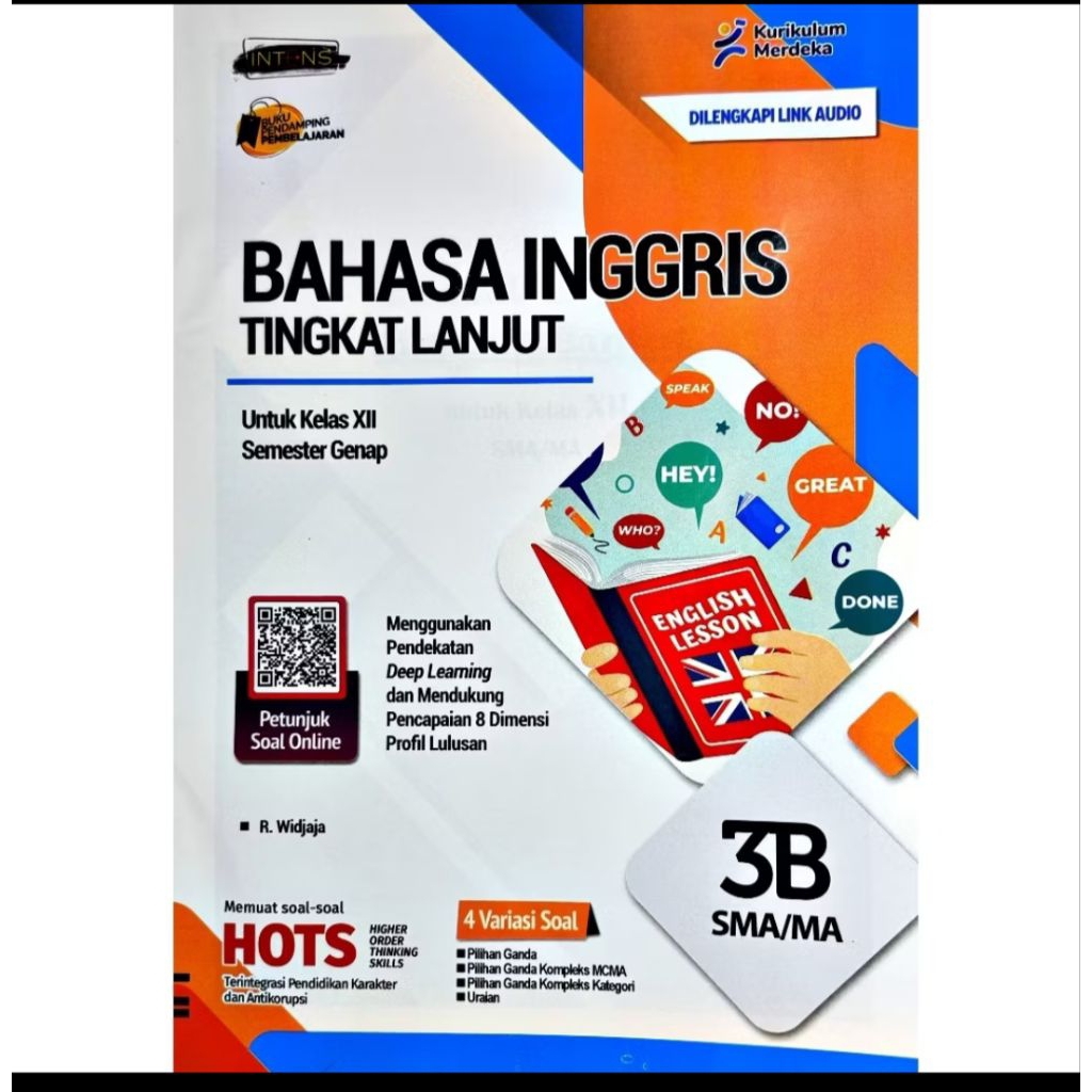 LKS SMA/MA BAHASA INGGRIS TINGKAT LANJUT KELAS 12 SEMESTER 2 KURIKULUM MERDEKA