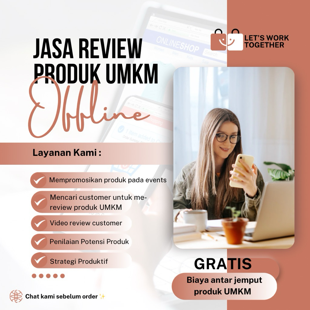 Jasa Review Produk UMKM / Jasa Promosi Produk UMKM