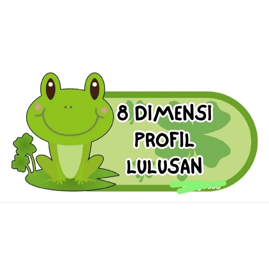 Hiasan Kelas 8Dimensi Lulusan Tema Katak