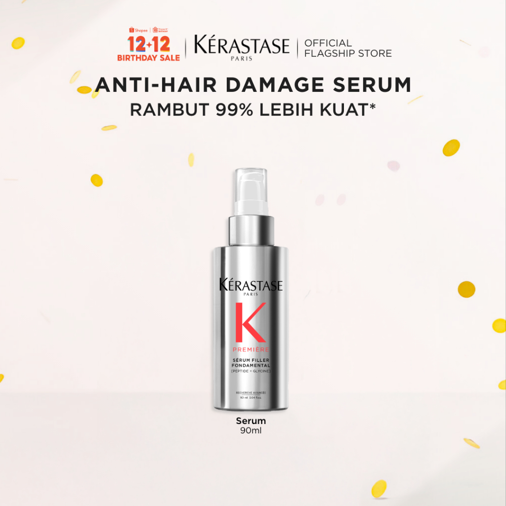 Kerastase Serum Premiere 90ml Anti-Hair Damage Hair Serum - Serum Rambut untuk Rambut Rusak & Memper