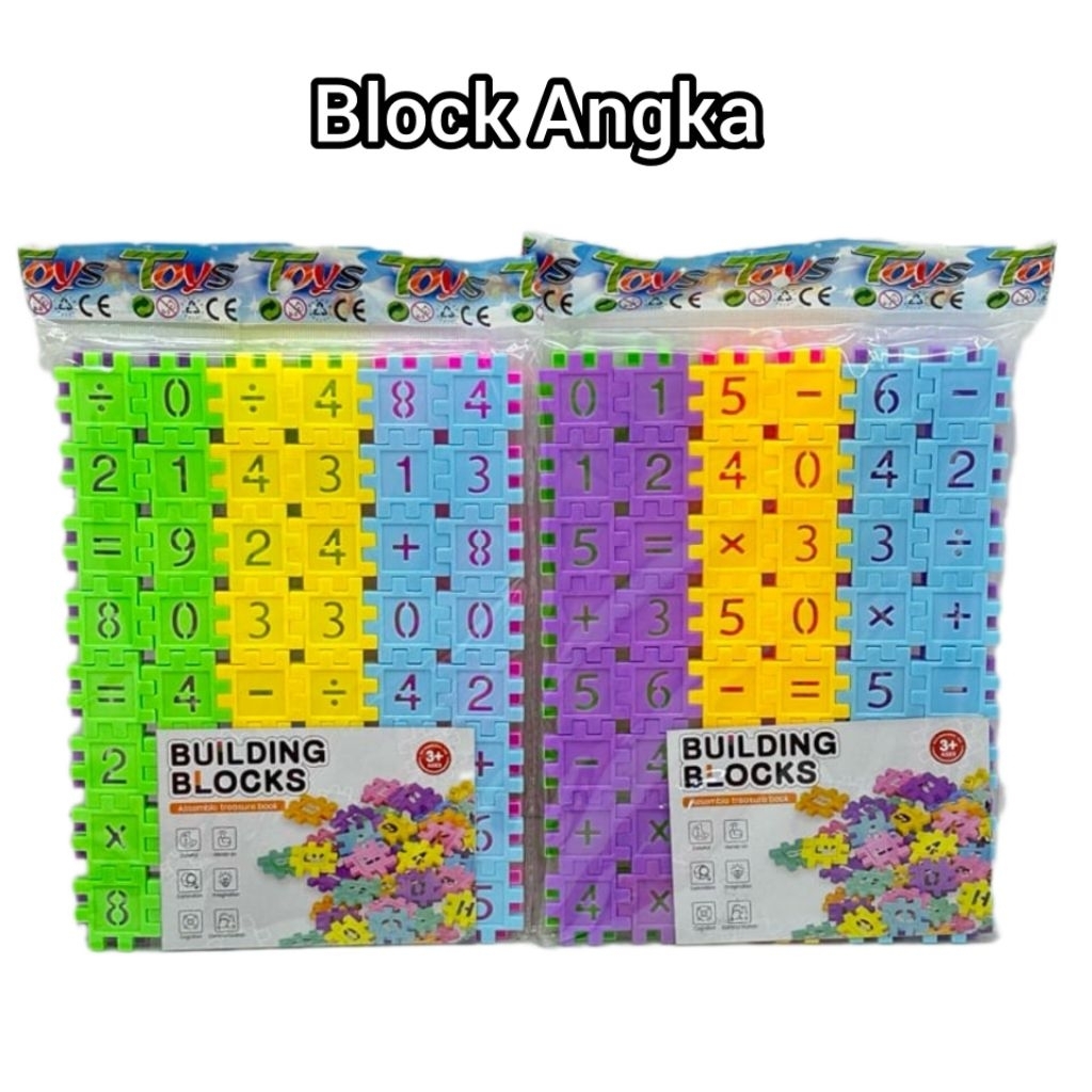 Puzzle karpet Mainan Anak Building Block