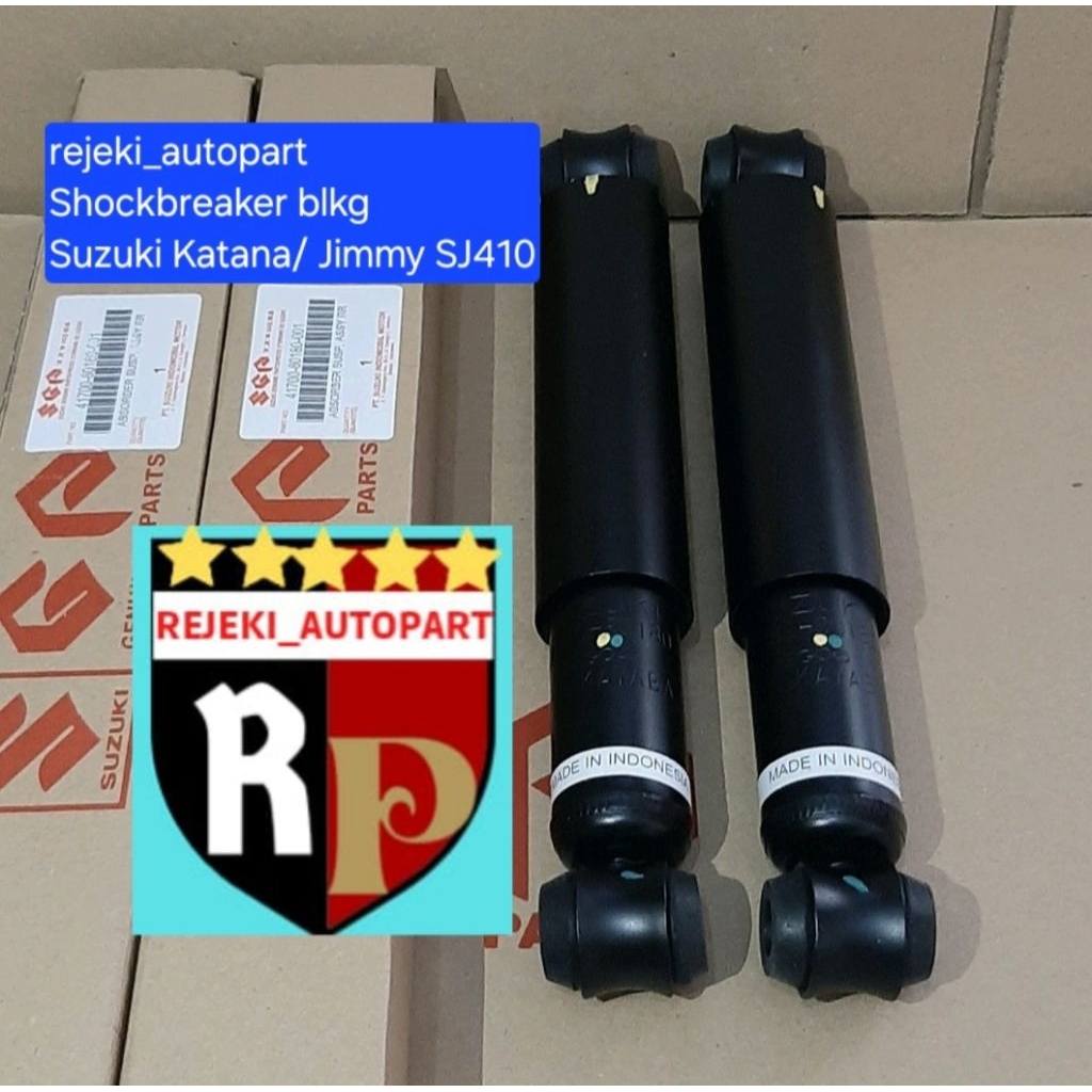 SHOCKBREAKER SHOCK ABSORBER BELAKANG SUZUKI KATANA/ JIMMY SJ410 ORIGINAL