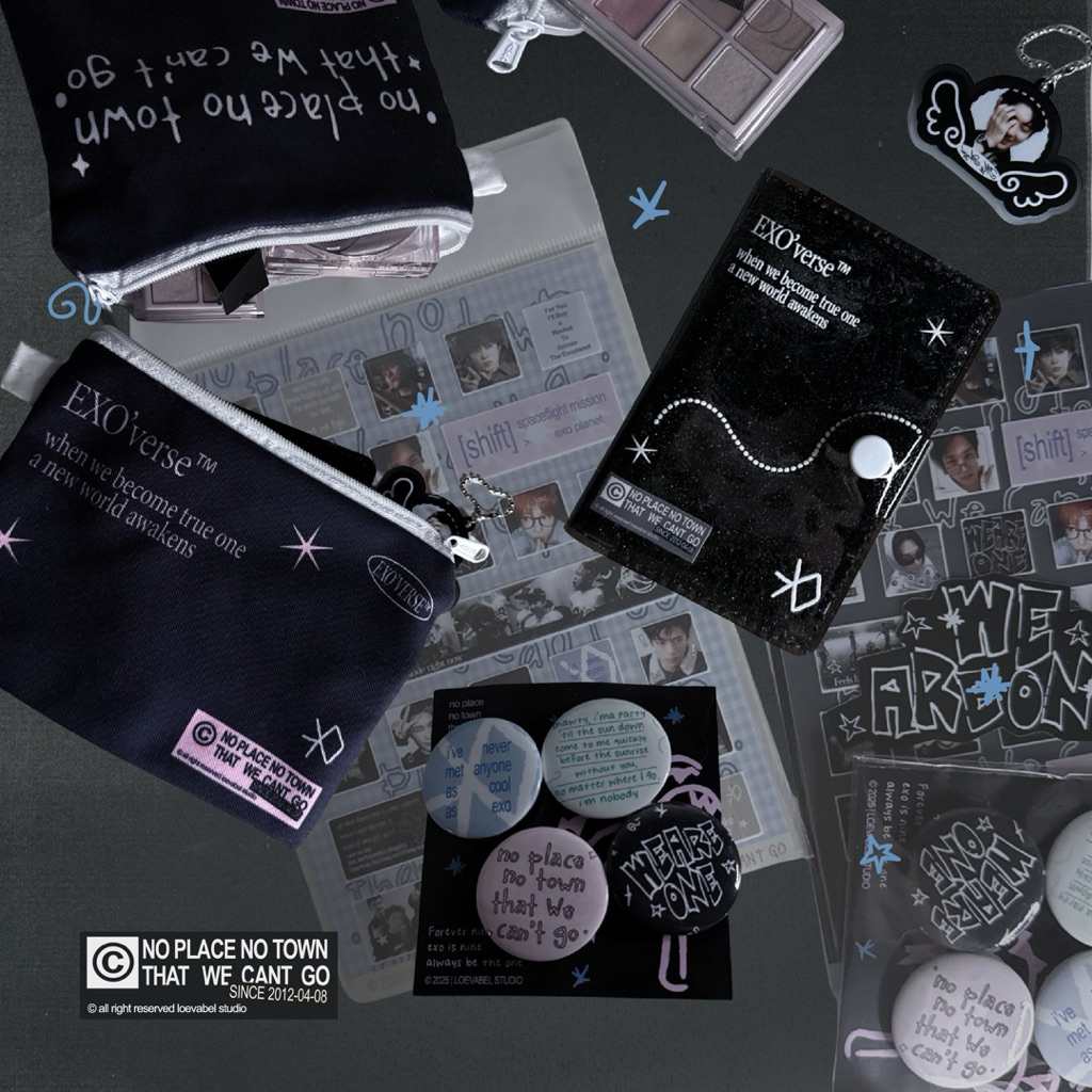 [settlement] No Place No Town That We Can’t Go by loevabel studio | Exo Passport Case