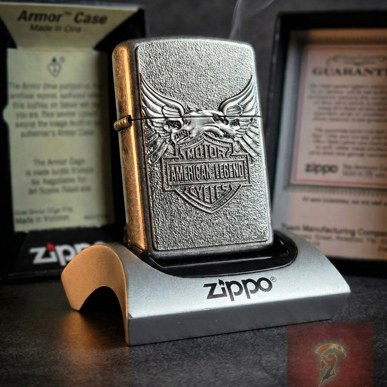 ZIPPO HARLEY DAVIDSON EMBLEM ORIGINAL MADE IN USA