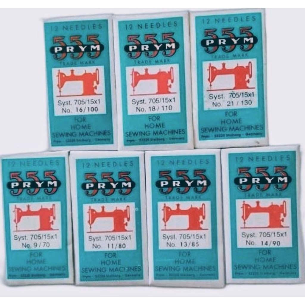 Jarum Mesin 555 mesin jahit tradisional hitam