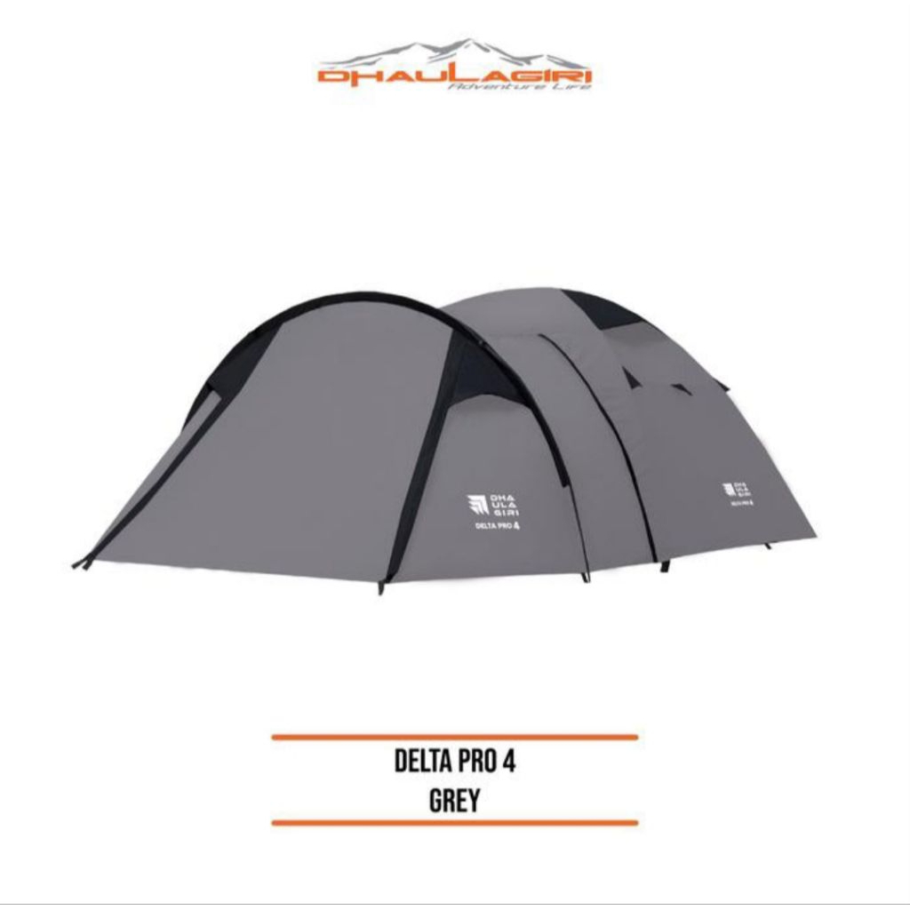 DH Tent DELTA PRO 4 - Tenda Dhaulagiri DELTA PRO 4 Kapasitas 4-5 Orang