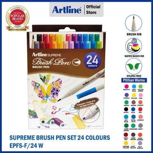 Artline Supreme Brush Pen 24, 36 Colours