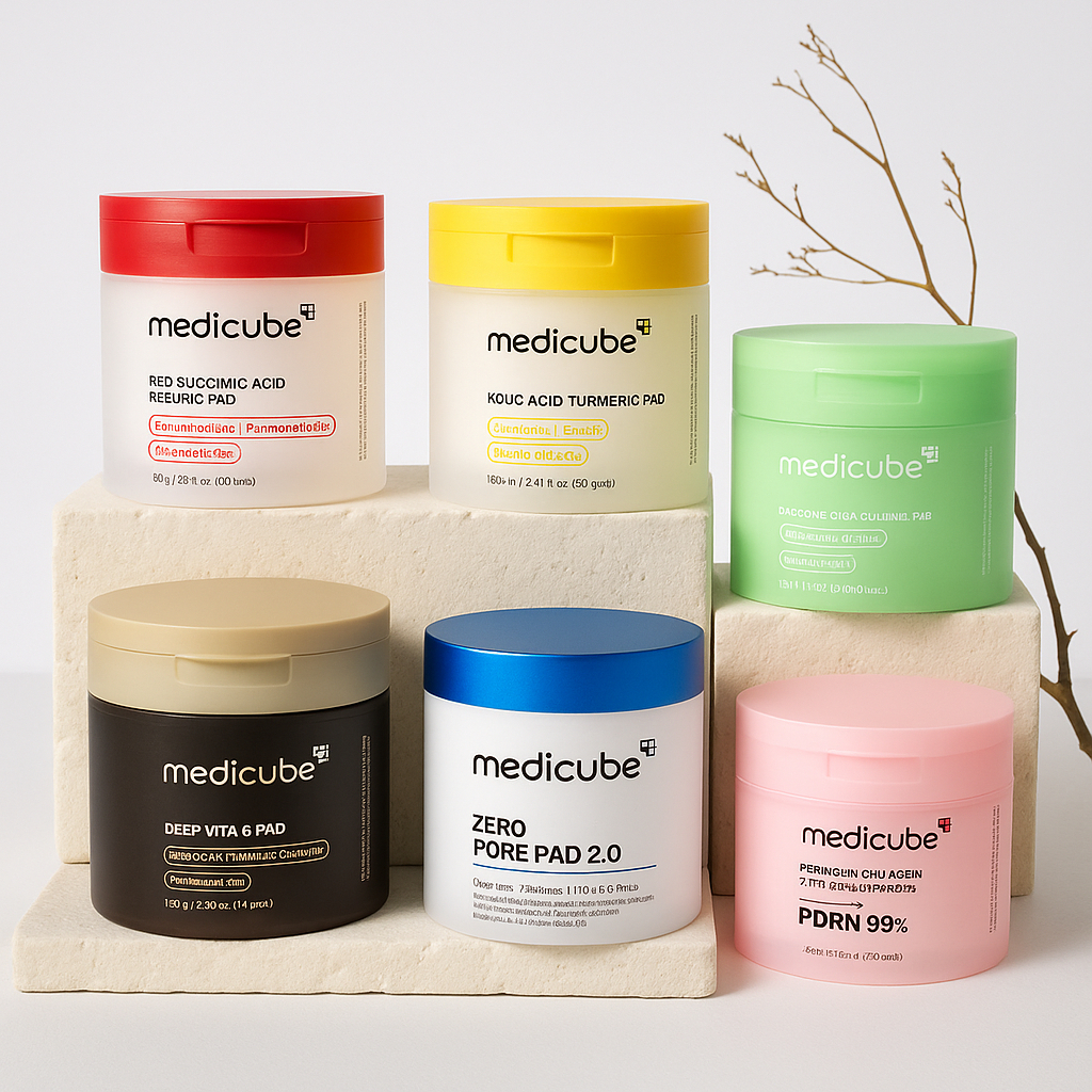 Medicube Toner & Peeling Pad Series