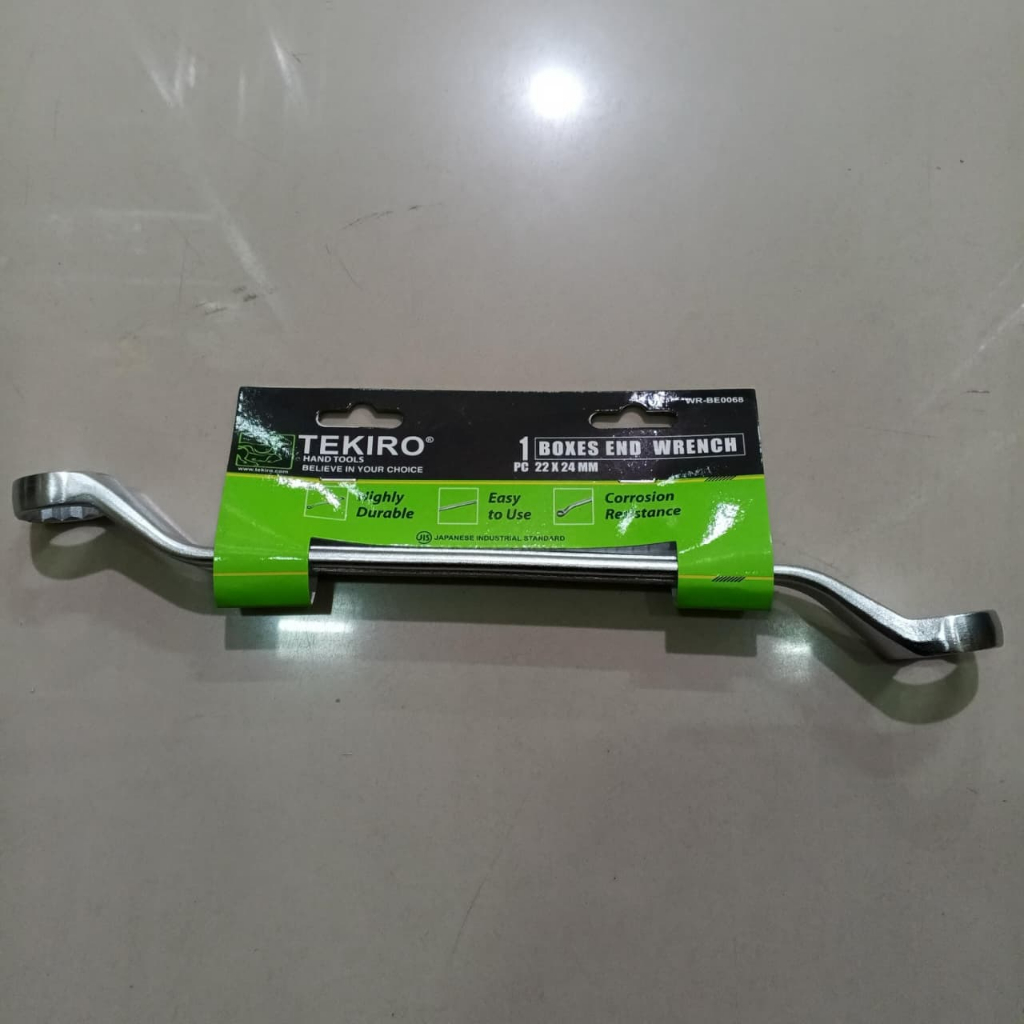 TEKIRO kunci ring 22x24 mm (BENGKOK) box end wrench 22 x 24 mm ORIGINAL 22mm x 24mm