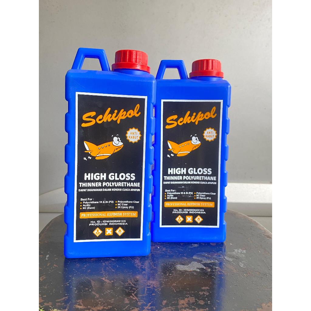 Thinner PU Polyurethane High Gloss Schipol 1 Liter.