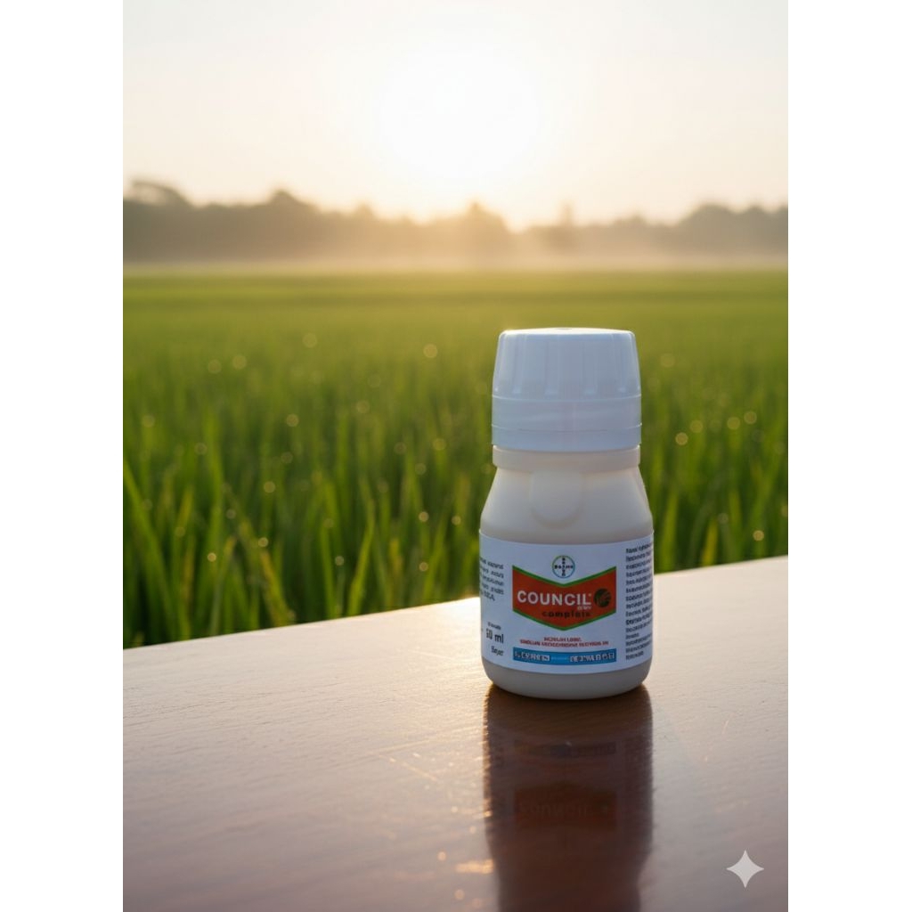 Herbisida COUNCIL Pembasmi Gulma Sawah Paling Ampuh – Obat Gulma Cepat Kerja untuk Rumput & Daun Leb