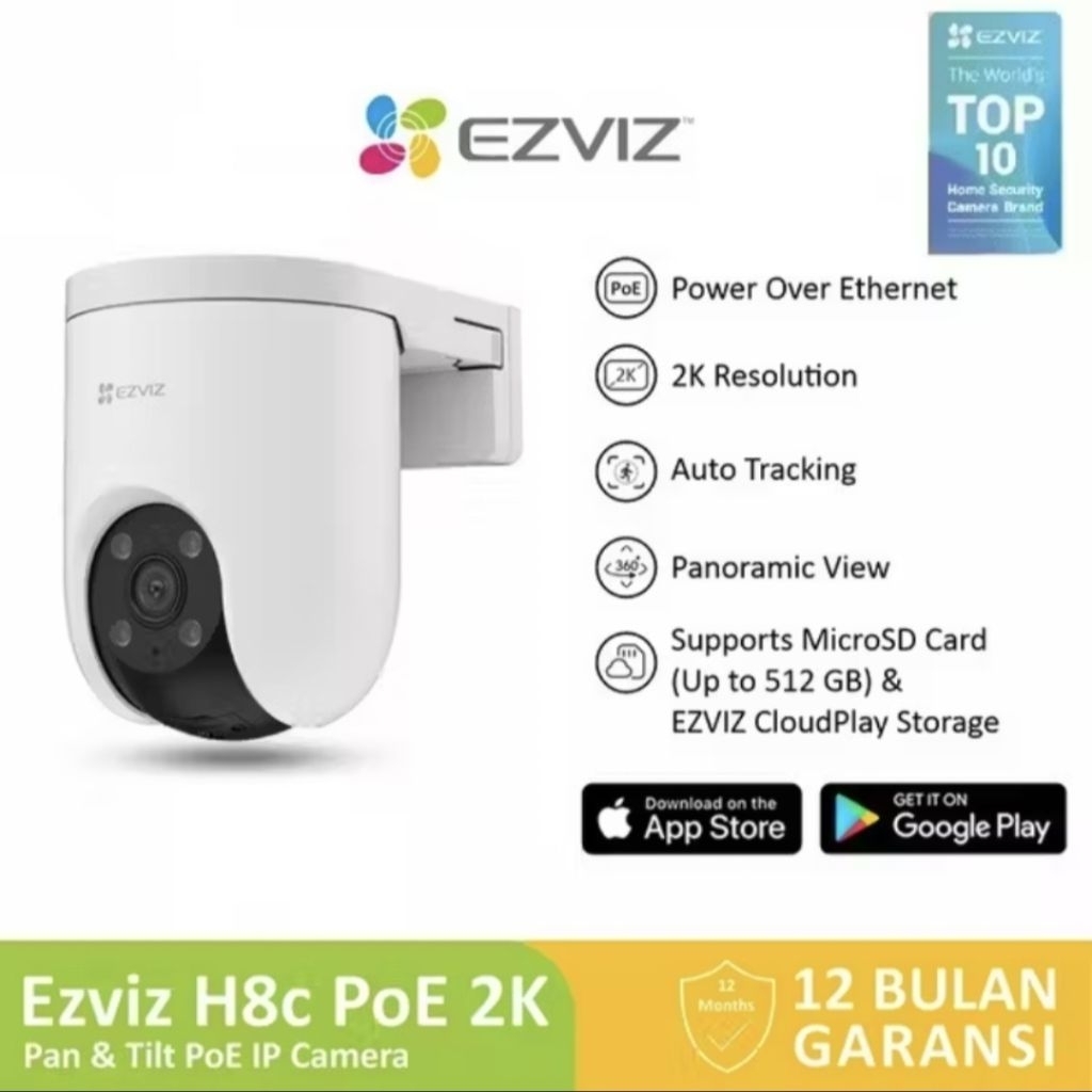 Ezviz H8C Poe 3MP