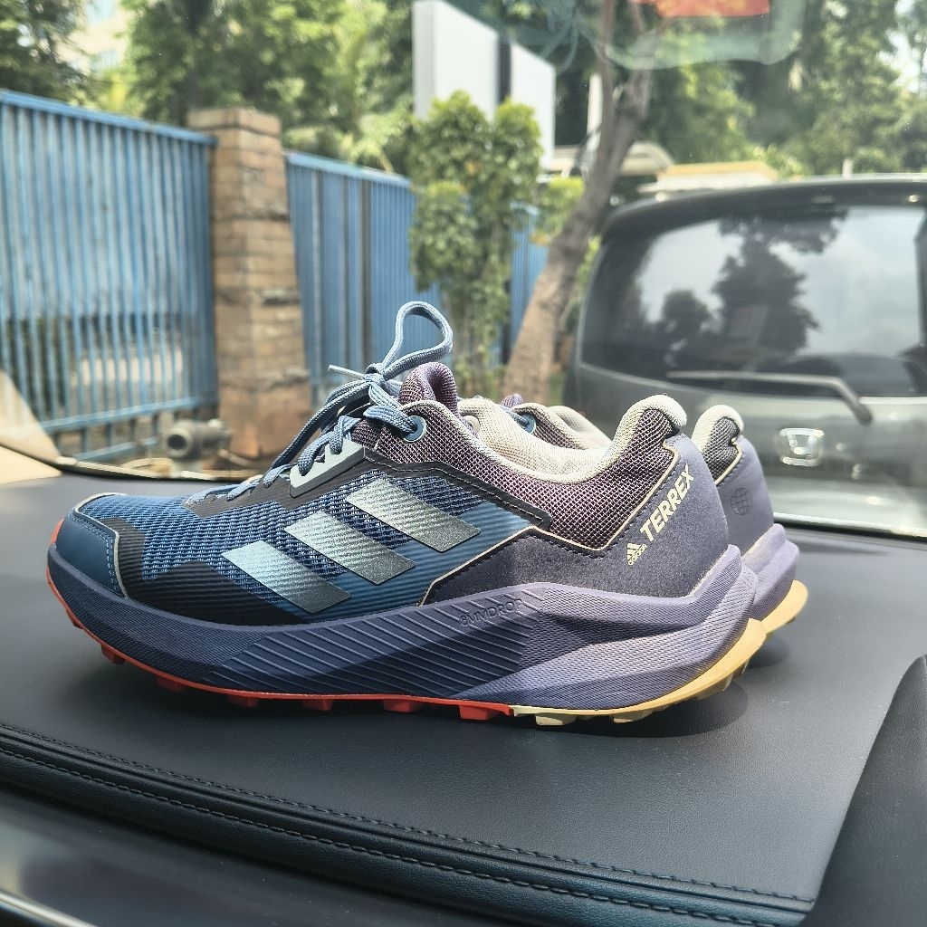 Adidas Unisex Terrex Trailrider Trail Running Shoes Size 40 25.5cm – Sepatu Lari Outdoor