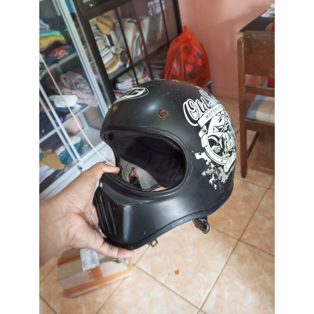 helm cakil hbc second black motif
