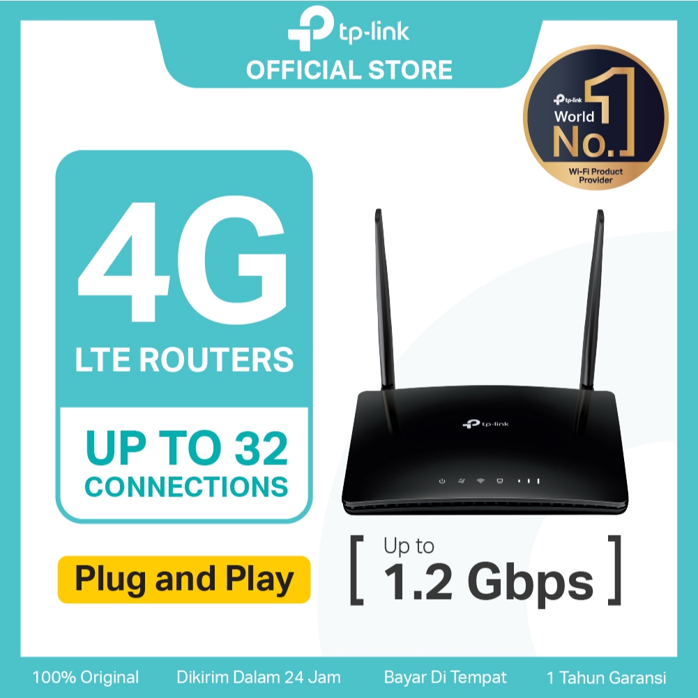 TP-Link Archer MR400 | AC1200 4G Modem LTE | WiFi Router | DualBand | Unlock All Operator | SIM Card