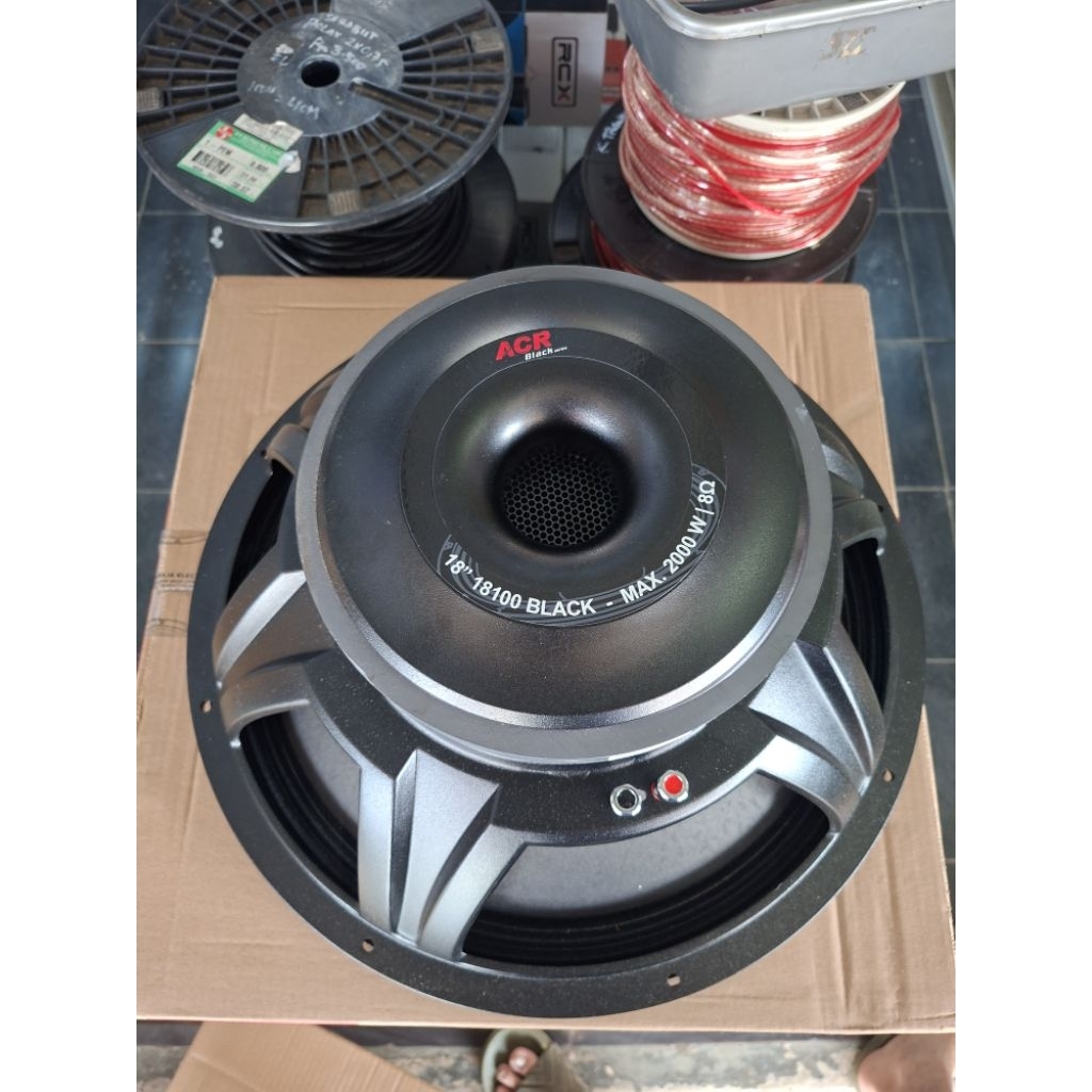 speaker ACR 18100 18in coil 4in
