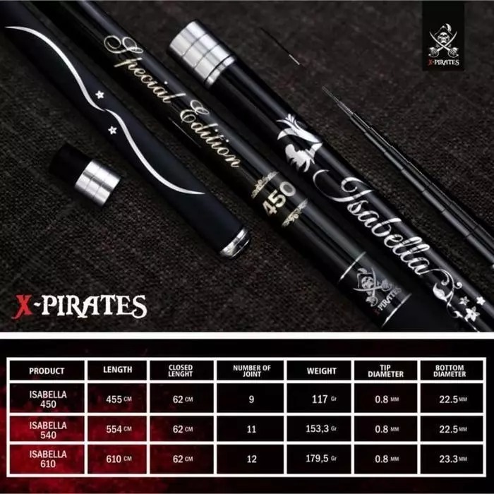 JORAN TEGEK X-PIRATES ISABELLA FREE T-SHIRT - X-PIRATES ISABELLA 450