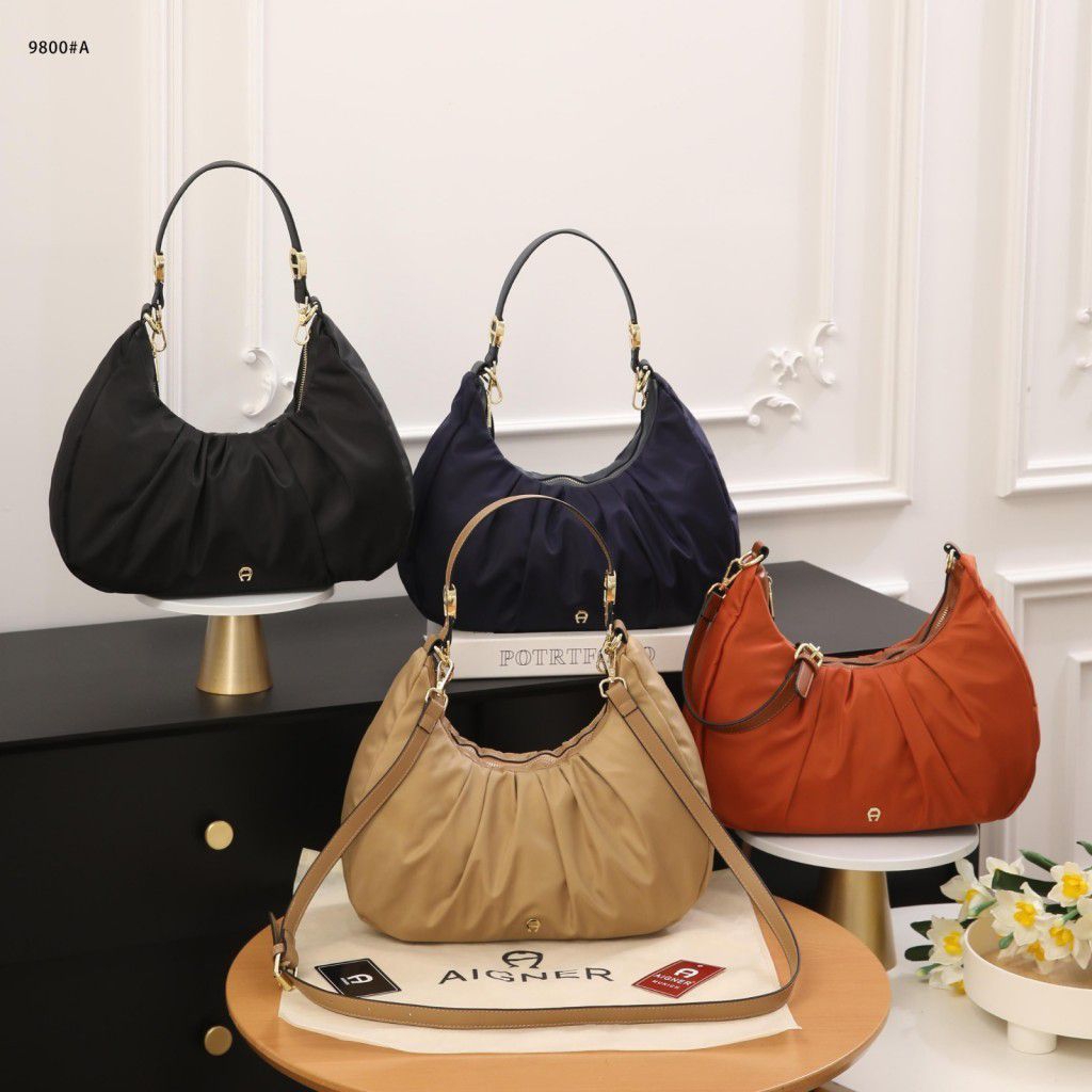 TAS AIGNER 9800#A Hobo Shoulder Bag