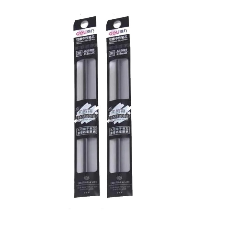 DELI - ISI PENA / REFILL PENA ERASABLE GEL BLACK A32895