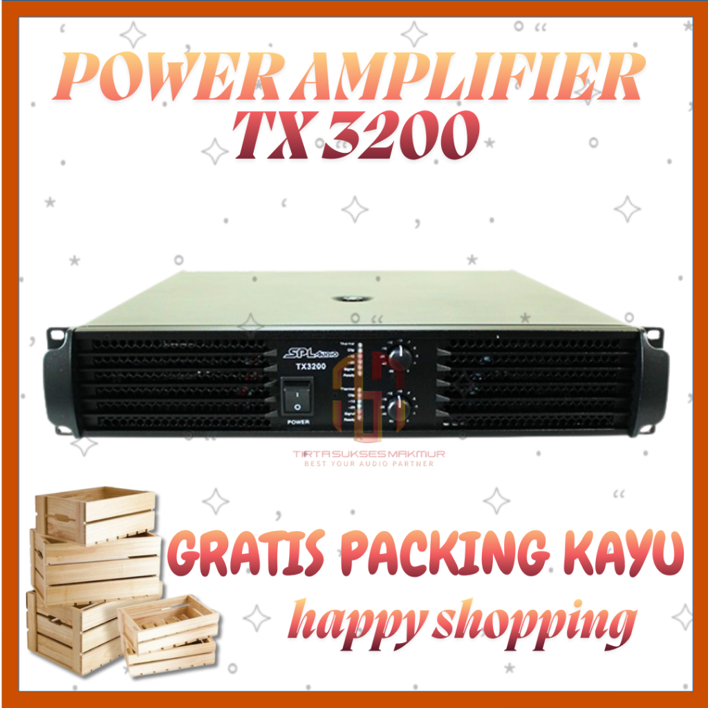 Power Amplifier SPL Audio TX 3200