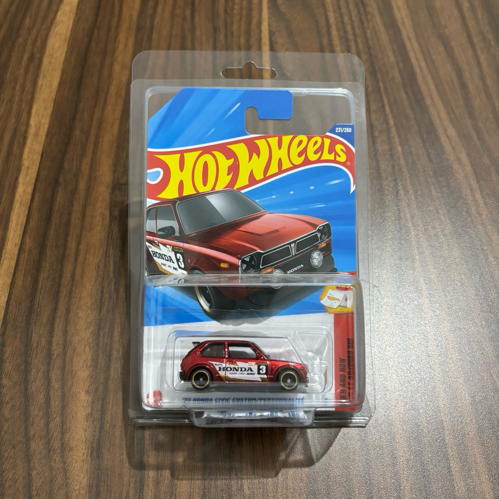 Hotwheels 73 Honda Civic Custom Super Treasure Hunt STH