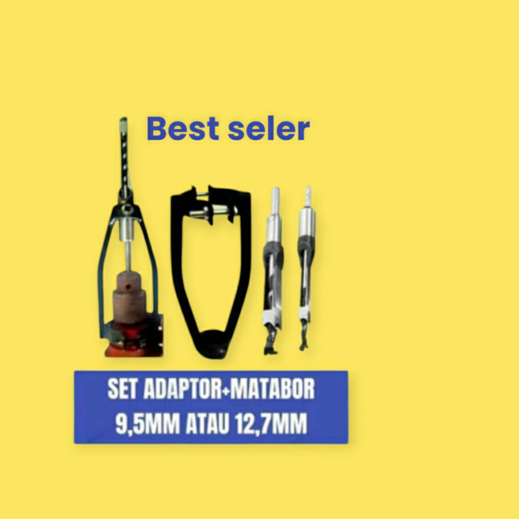 Adaptor bobok Kayu dan Mata bor