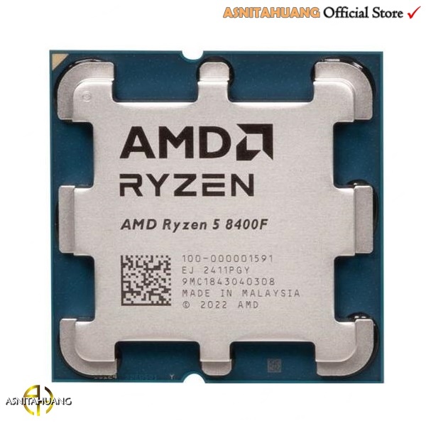 Processor AMD Ryzen 5 8400F 4.2 GHz - 4.7 GHz Socket AM5 Tray