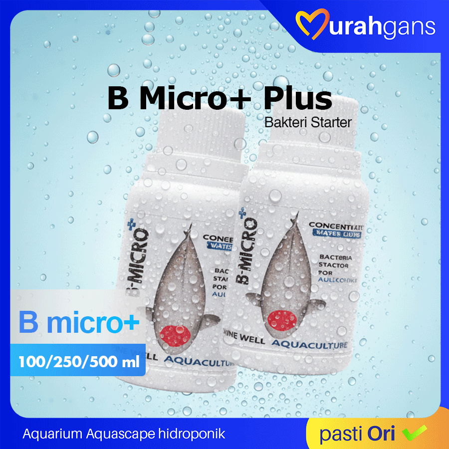 B Micro+ BMicro Plus Bakteri Starter Aquarium Kolam Koi