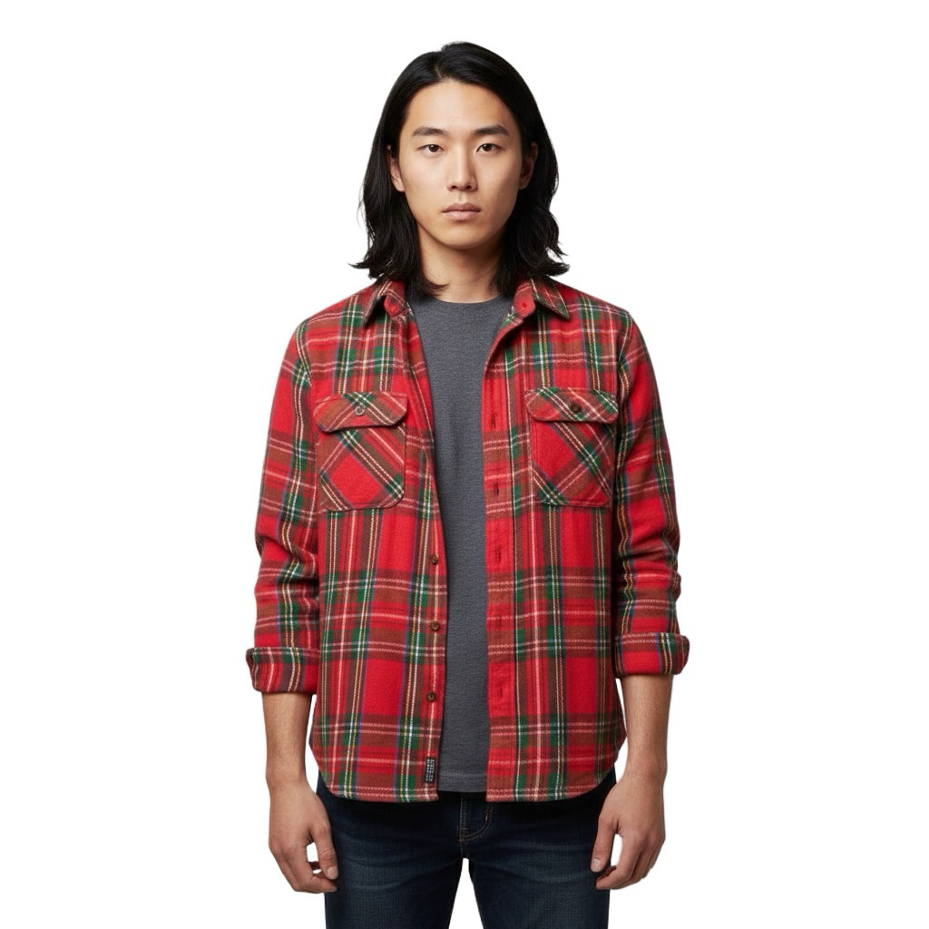 Wool Flannel Edwin L (120x70)