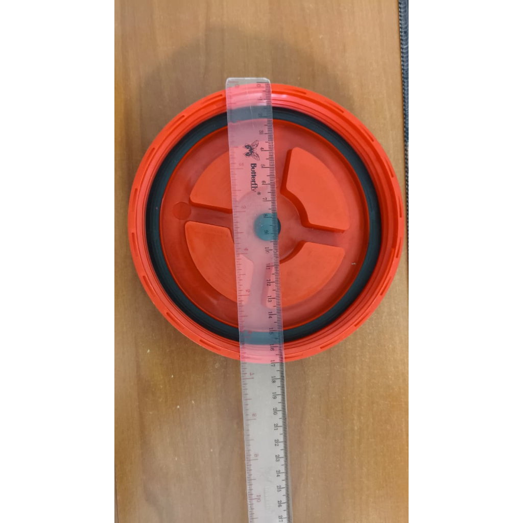 TUTUP TANGKI AIR DAN FILTER KNAPSACK SPRAYER 20 LITER