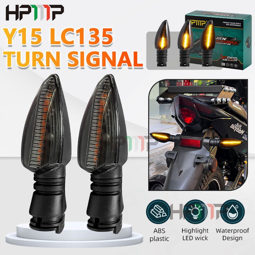 HPMP Lampu Sein LED Yamaha Y15 LC135 MX King 150 & Jupiter MX New LC135 Model HPMP-D047 Bahan ABS-LE