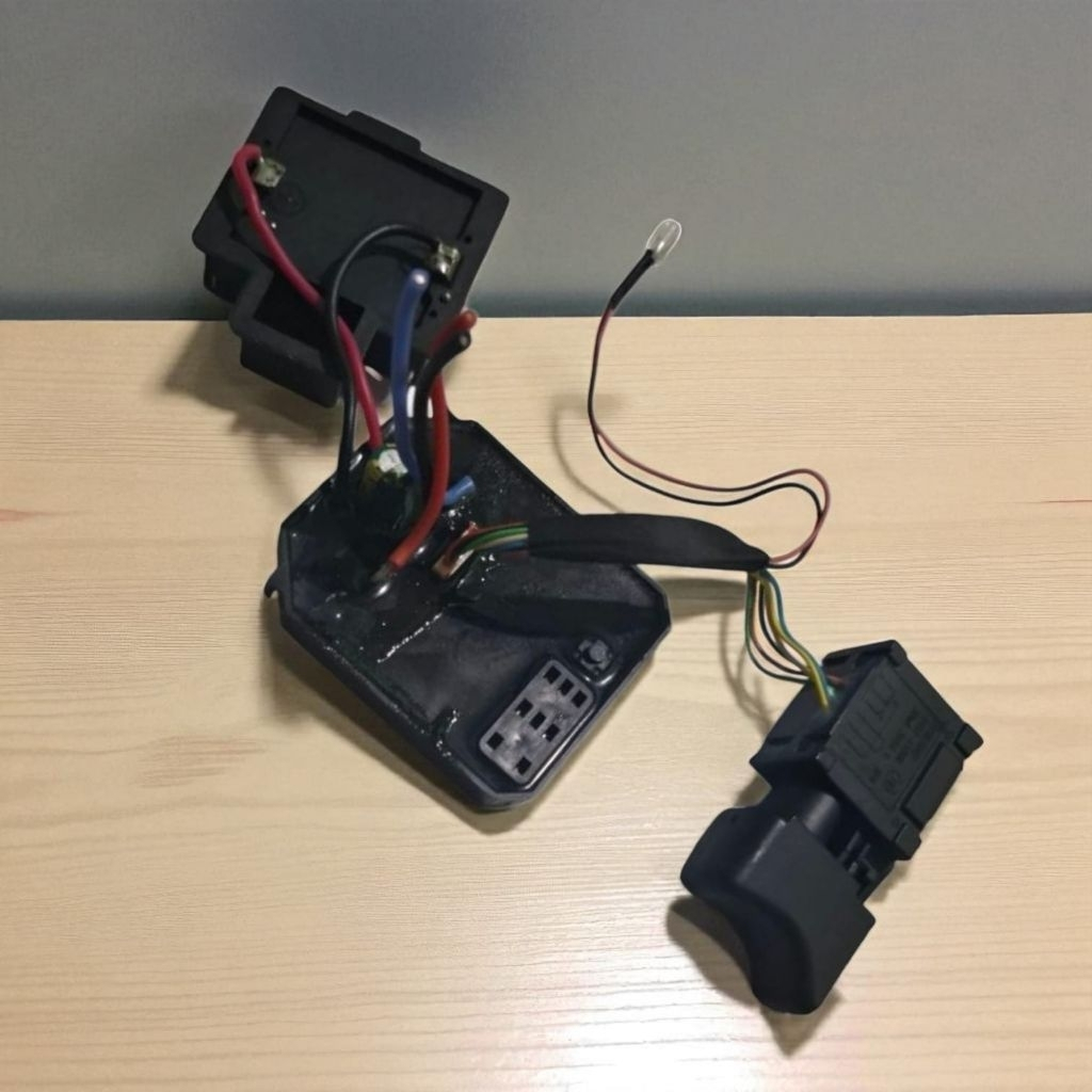 Modul Trigger Bor impact Cordless Brushless NRT pro Berkualitas Tinggi 300-520 NM modul impact wrenc