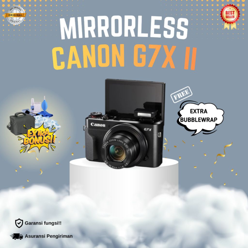 G7X mark II LIKE NEW MULUS SIAP PAKAI