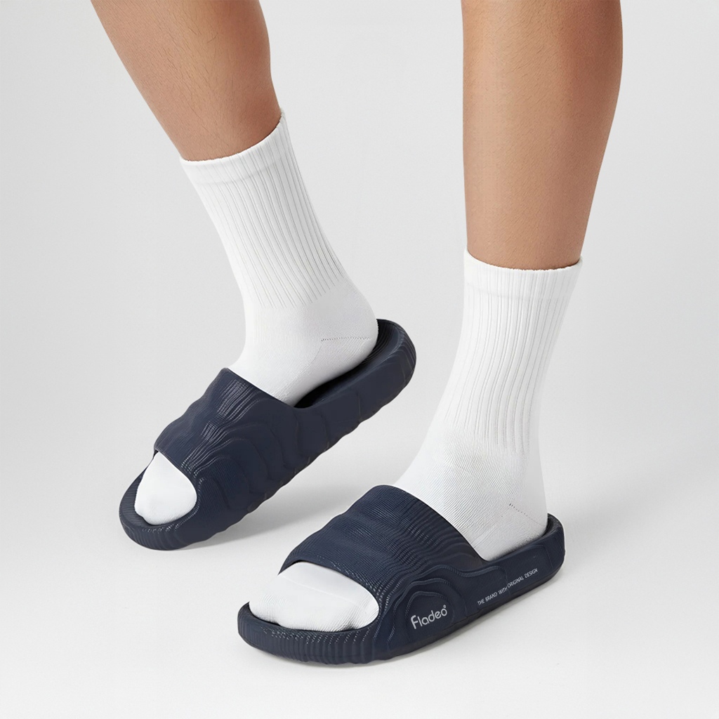 Fladeo F23/PMS19-1KV/Sandal Phylon Slide Pria [ Phylon Slipper Sandals ]