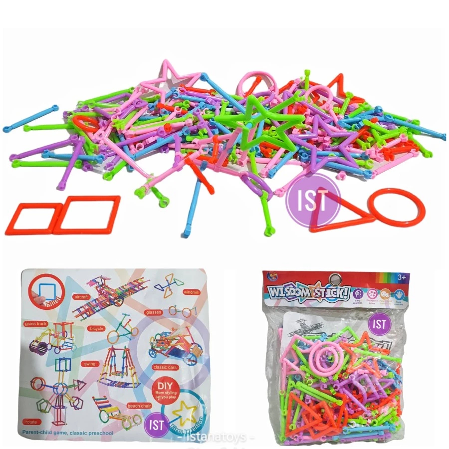 GT Mainan Block Susun Wisdom Stick LB1