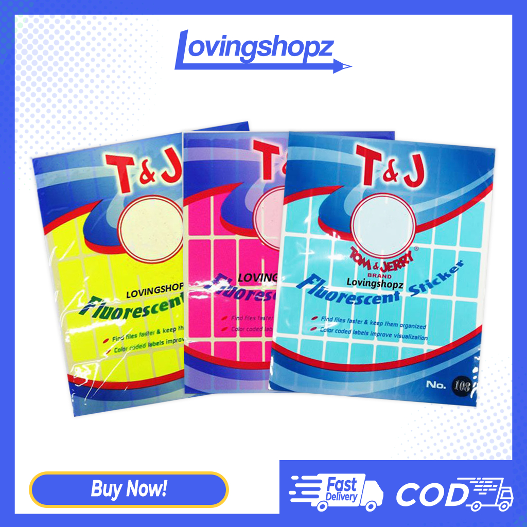 Label Tom & Jerry No.108 Warna, Label Tom And Jerry No.108 Warna