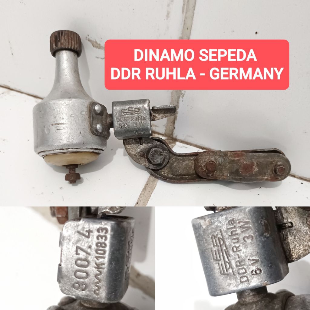 Dinamo Sepeda DDR RUHLA GERMANY bekas ori copotann
