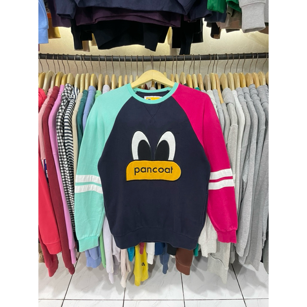 CREWNECK RARE PANCOAT POP EYES THREE TONE