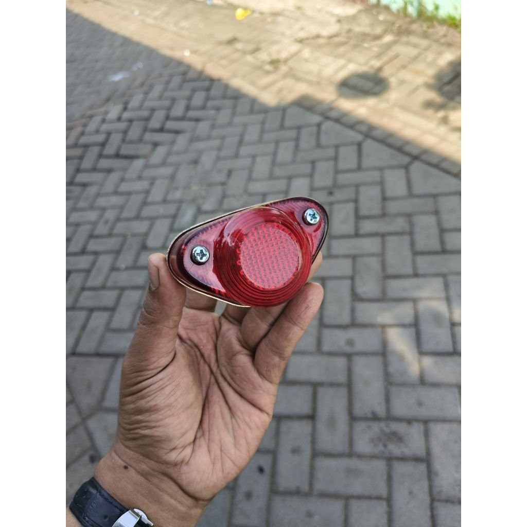stoplamp Honda c100 uyil lampu Setop belakang clasik Honda c-100 Unyil model