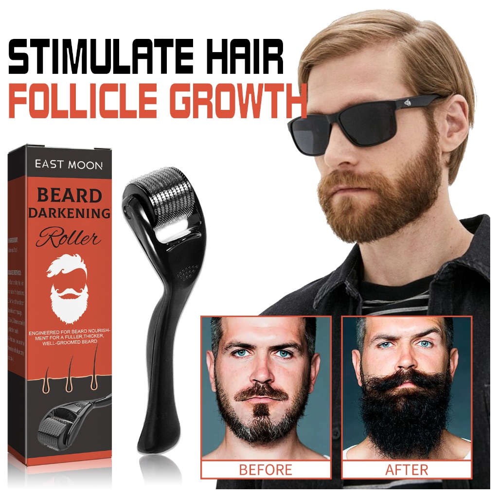 Beard Roller Derma Roller Hair Follicle Stimulator Hair Follicle Stimulator Rambut Rontok Roller Pen