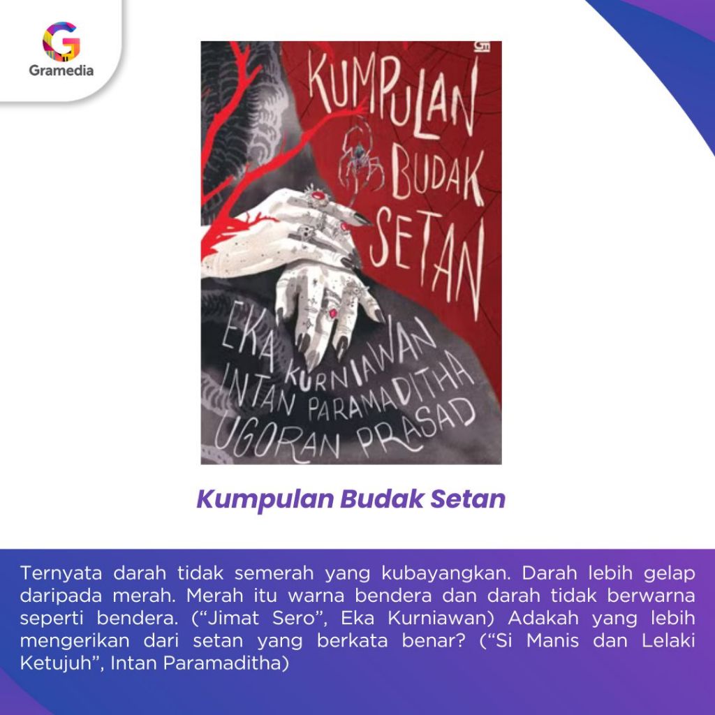 Gramedia Bandung TSM - Kumpulan Budak Setan