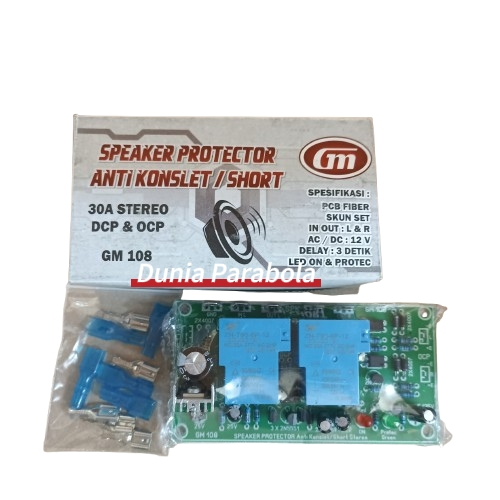 Kit Speaker Protektor Anti Konslet Stereo GM 108