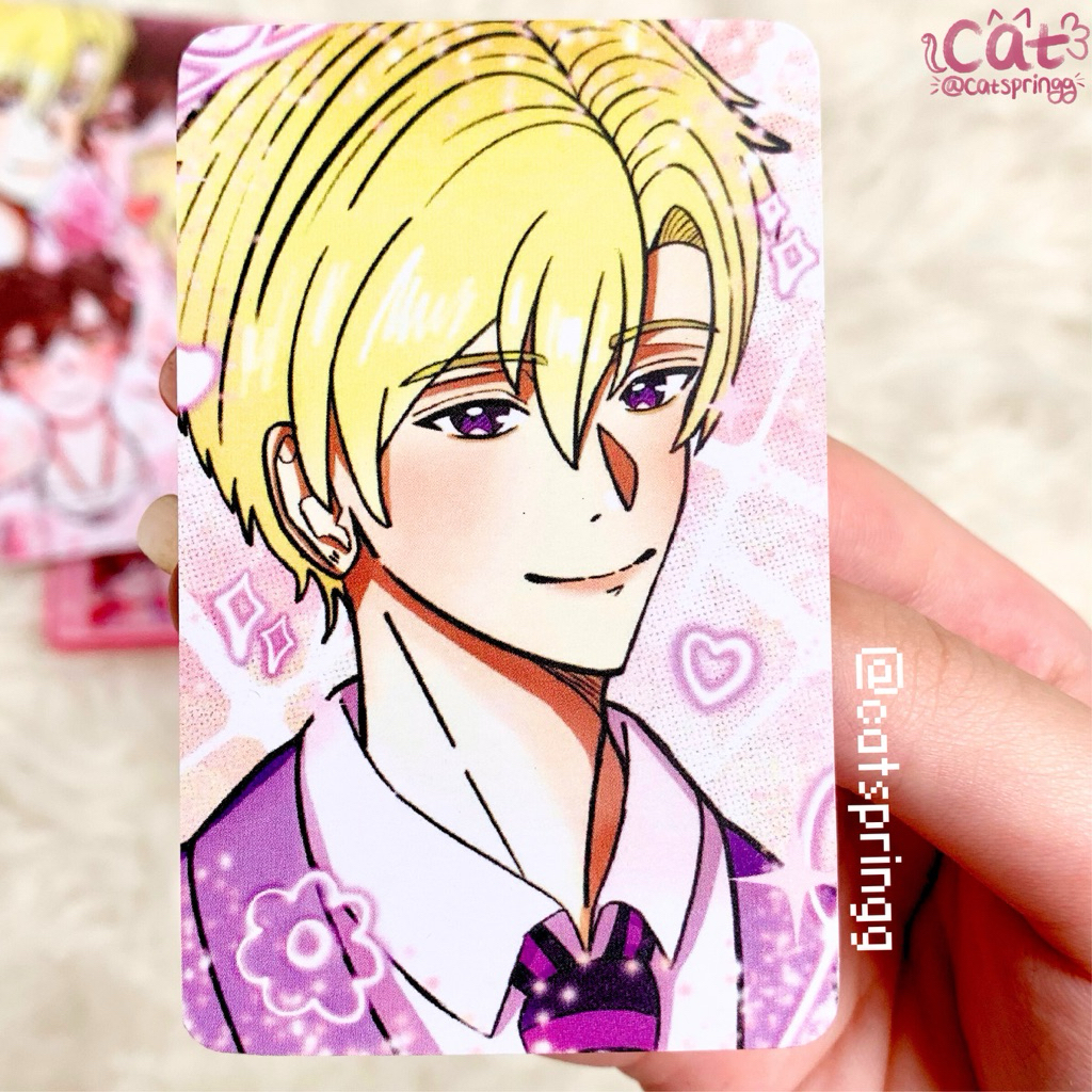 Ouran high school host club (ohshc) tamaki School ID photocard by catspringg