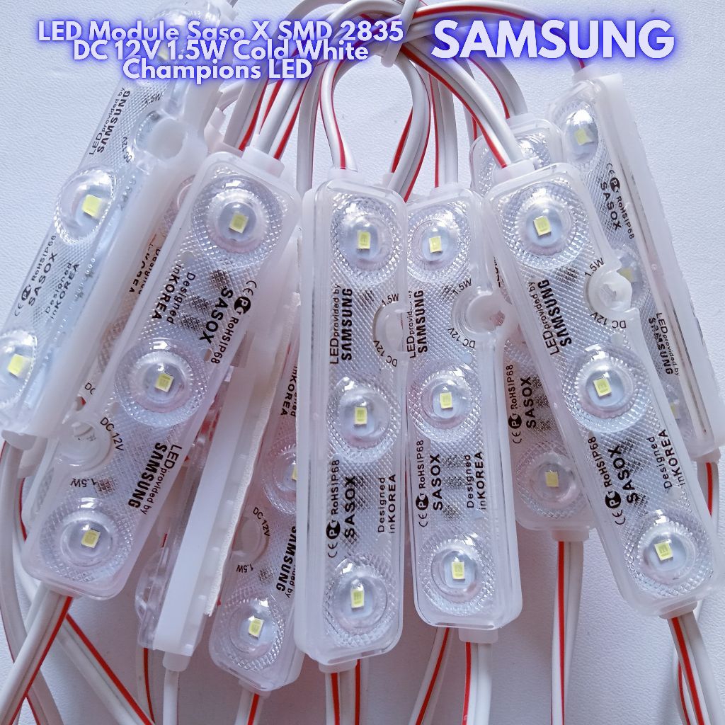 LED Module Samsung Saso X Diamond SMD 2835 IP68 DC 12V