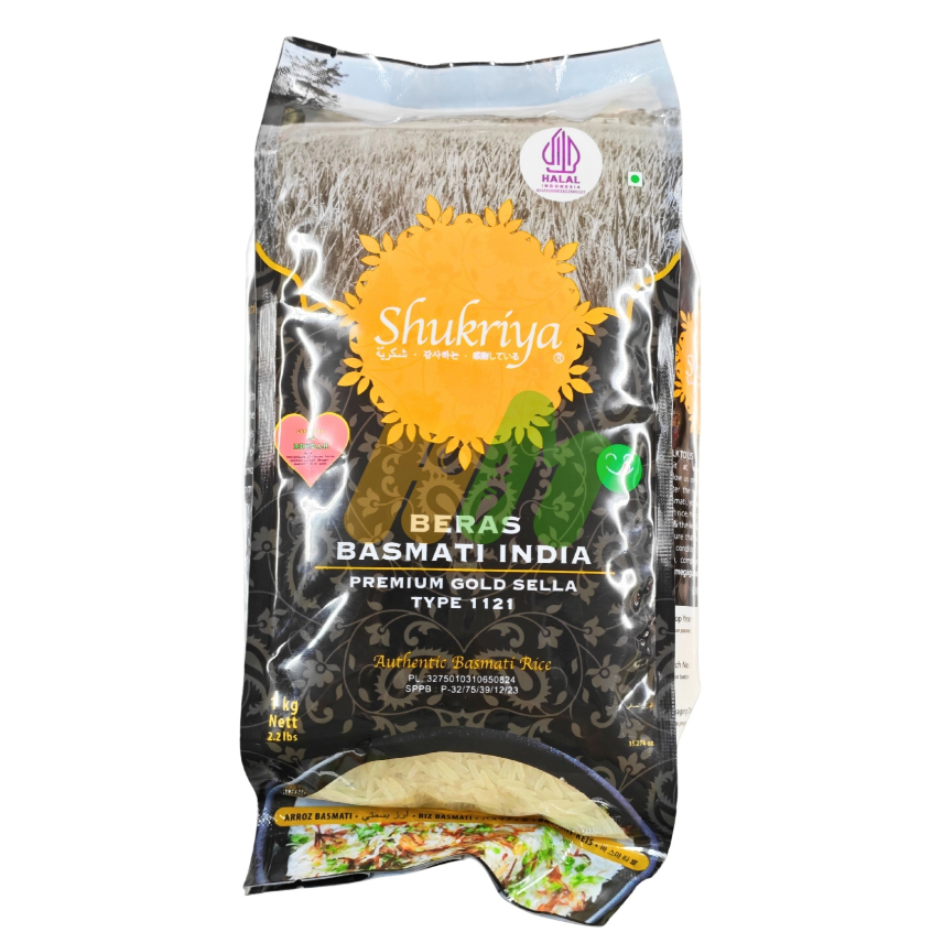 BERAS BASMATI SHUKRIYA 1KG / BERAS BASMATI INDIA