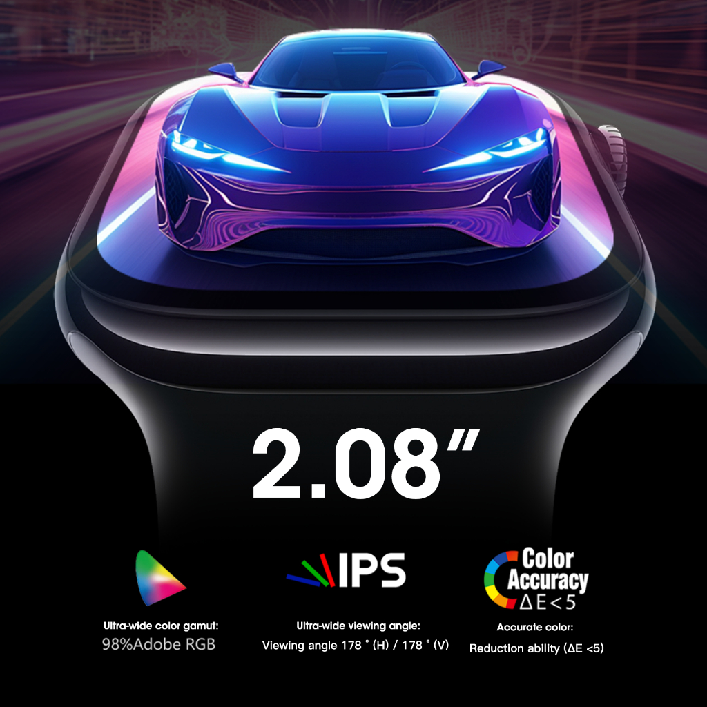 BEST DEALS [Garansi 1 Tahun] KIRO for iPhone Smart Watch-support Whatsapp Reply-Watch S11 Pro