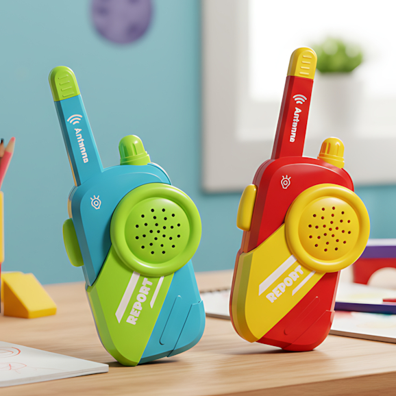 Mainan Anak 2PCS ANTENNA REPORT HAPPY GROWTH JM11587 Mainan HT Suara Walkie Talkie Anak Mainan Anak