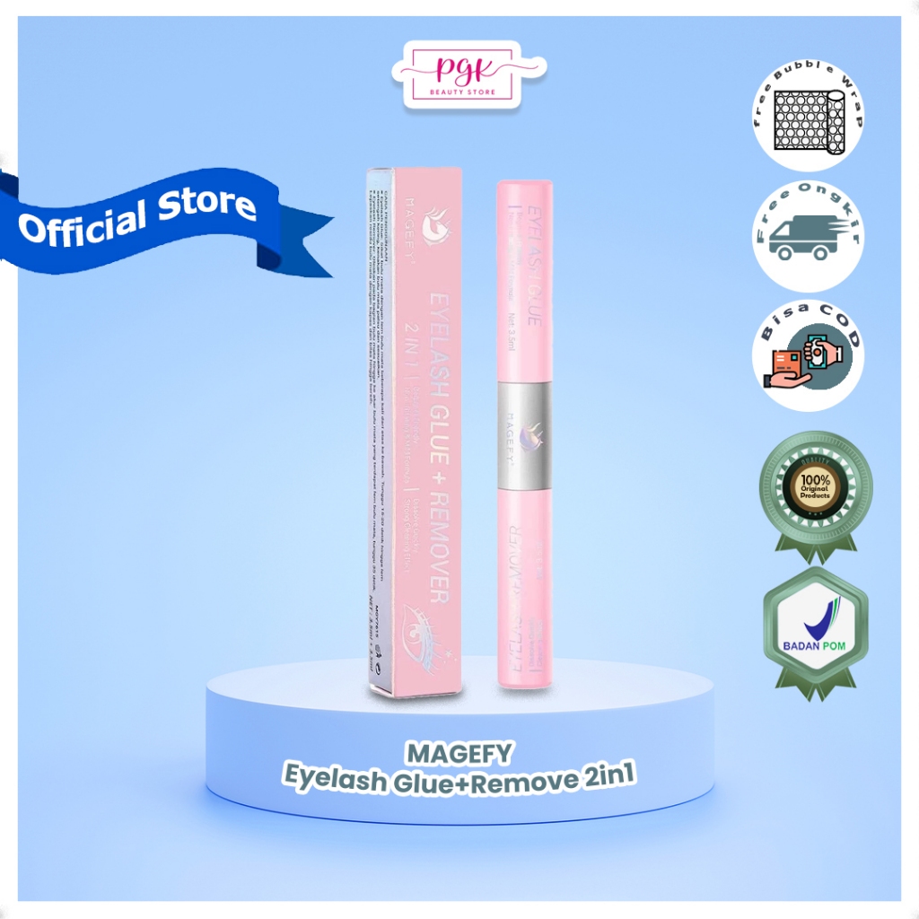 MAGEFY Eyelash Glue+Remove 2in1