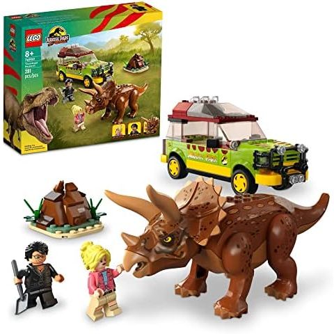 Jurassic Park Triceratops Research, Jurassic World Toy